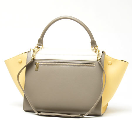セリーヌスーパーコピー ハンドバッグ(2WAY仕様)/TRAPEZE/トラペーズ LEATHER /Butter 16954 3ttl 11bu レディース - 商品画像 10