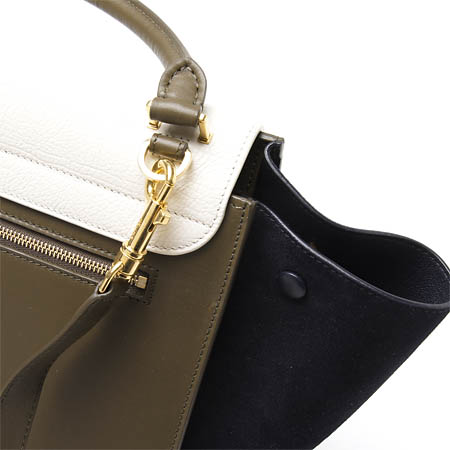 セリーヌコピーハンドバッグ(2WAY仕様)/TRAPEZE/トラペーズ LEATHER /Cream 16954-3ttd-01cr【春夏】 レディース - 商品画像 1