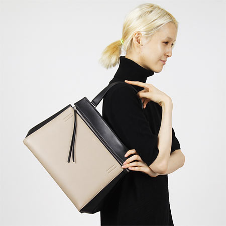 セリーヌ/CELINE/ レザー ショルダーバッグ/EDGE/エッジ /Beige 17261 3reg 02bg【秋冬】 レディース - 商品画像 4