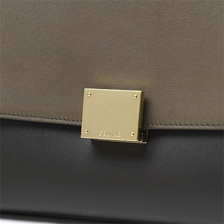 セリーヌスーパーコピー ハンドバッグ(2WAY仕様)/Small Trapeze/トラペーズ LEATHER /KHAKI グリーン系17468 3pta 15ka レディース - 商品画像 7