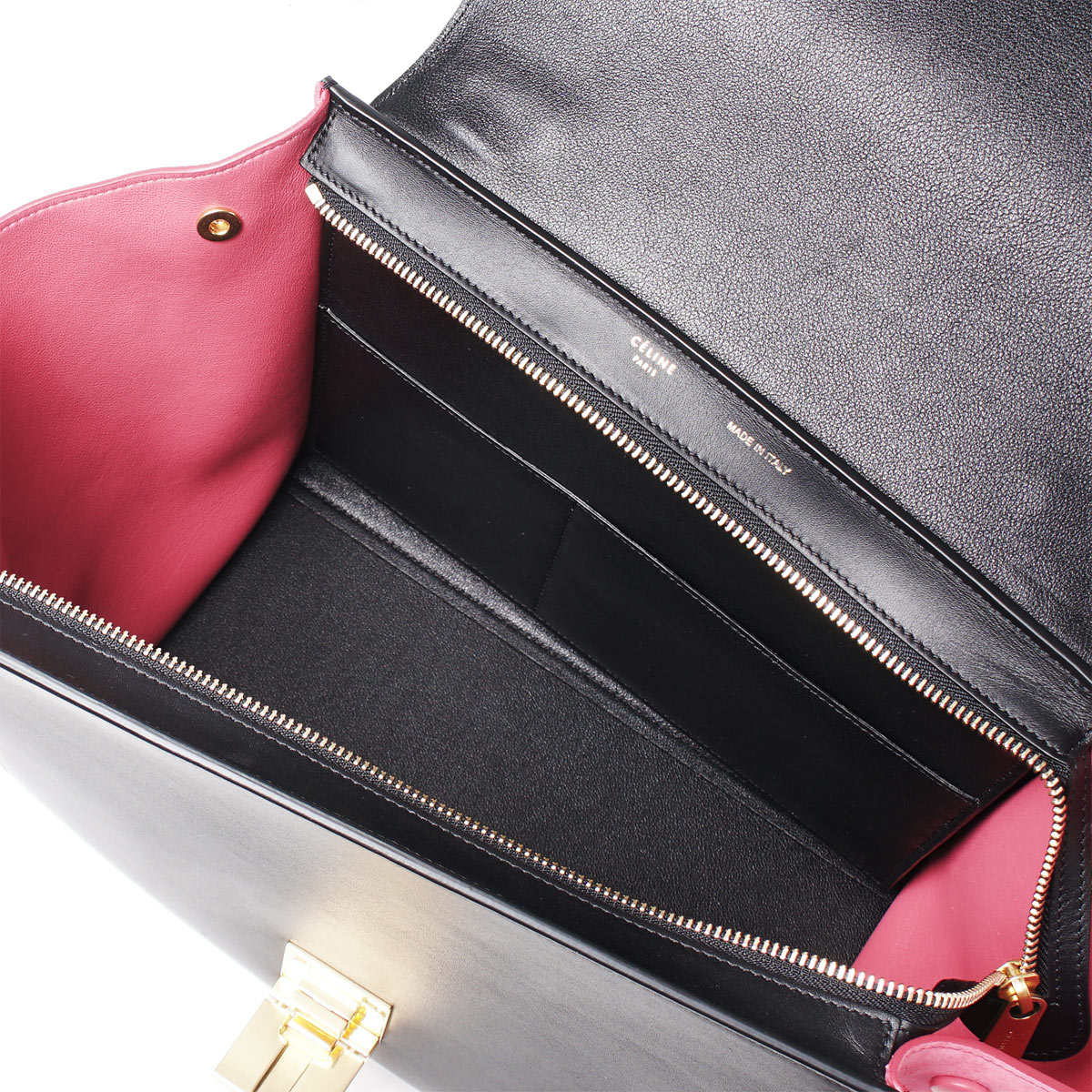 セリーヌスーパーコピー ハンドバッグ(2WAY仕様)/Small Trapeze/トラペーズ LEATHER /Pink マルチカラー系17468 3xde 24pi レディース - 商品画像 6