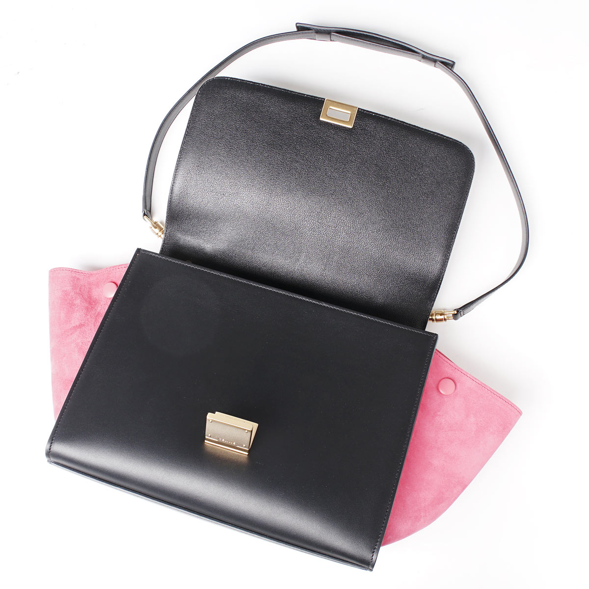 セリーヌスーパーコピー ハンドバッグ(2WAY仕様)/Small Trapeze/トラペーズ LEATHER /Pink マルチカラー系17468 3xde 24pi レディース - 商品画像 1