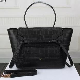 CELINE/セリーヌバッグスーパーコピー BELT クロコ型押し ハンドバッグ 17552 3WVK 05UN