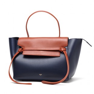 セリーヌコピー/CELINE/ ハンドバッグ/Belt Bag LEATHER /Midnight ネイビー系 17552 3vva 07mi レディース