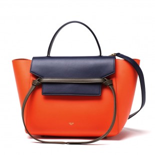 セリーヌスーパーコピー/CELINE/ ハンドバッグ(2WAY仕様)/Belt Bag LEATHER /Burnt Orange マルチカラー系17610 3xve 20bt レディース