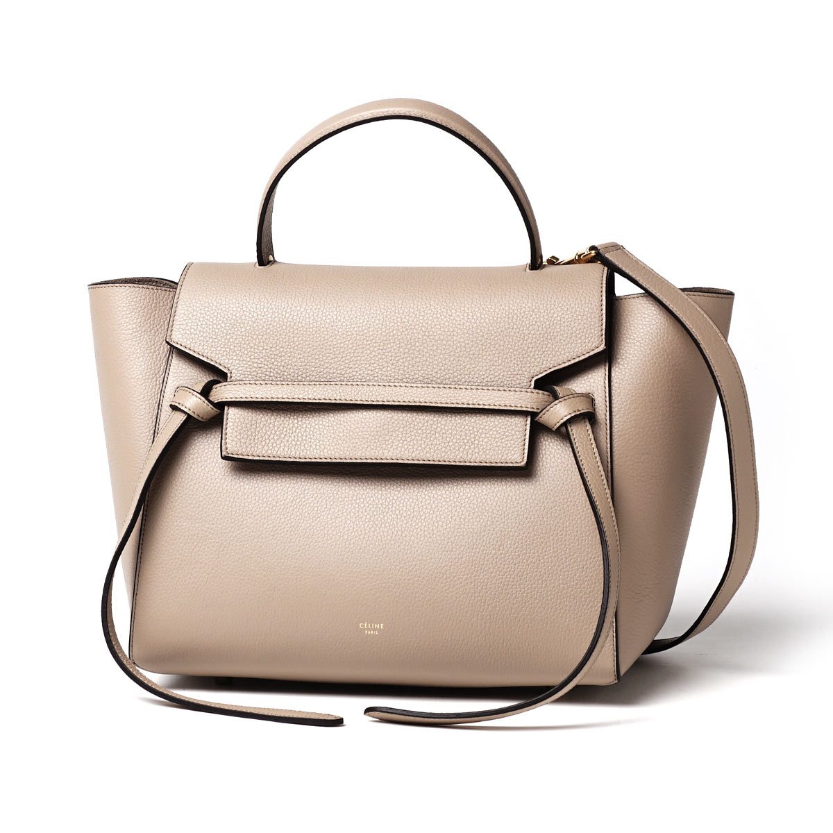 セリーヌスーパーコピー/CELINE/ ハンドバッグ(2WAY仕様)/Belt Bag LEATHER /Dune ベージュ系 17610 3xvm 03un レディース - 商品画像 8