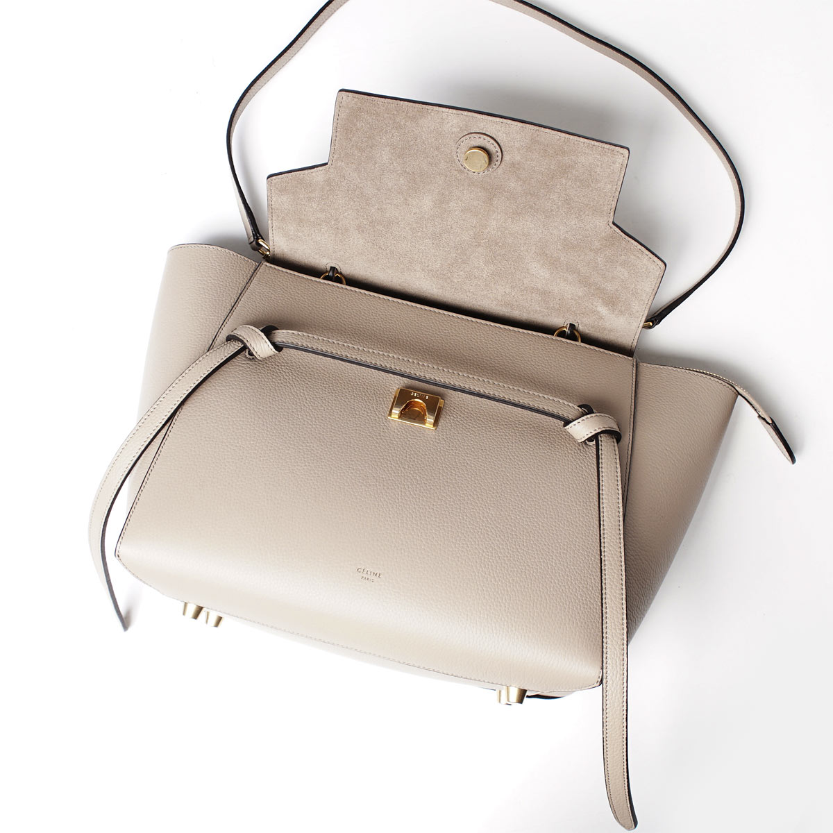 セリーヌスーパーコピー/CELINE/ ハンドバッグ(2WAY仕様)/Belt Bag LEATHER /Dune ベージュ系 17610 3xvm 03un レディース - 商品画像 1