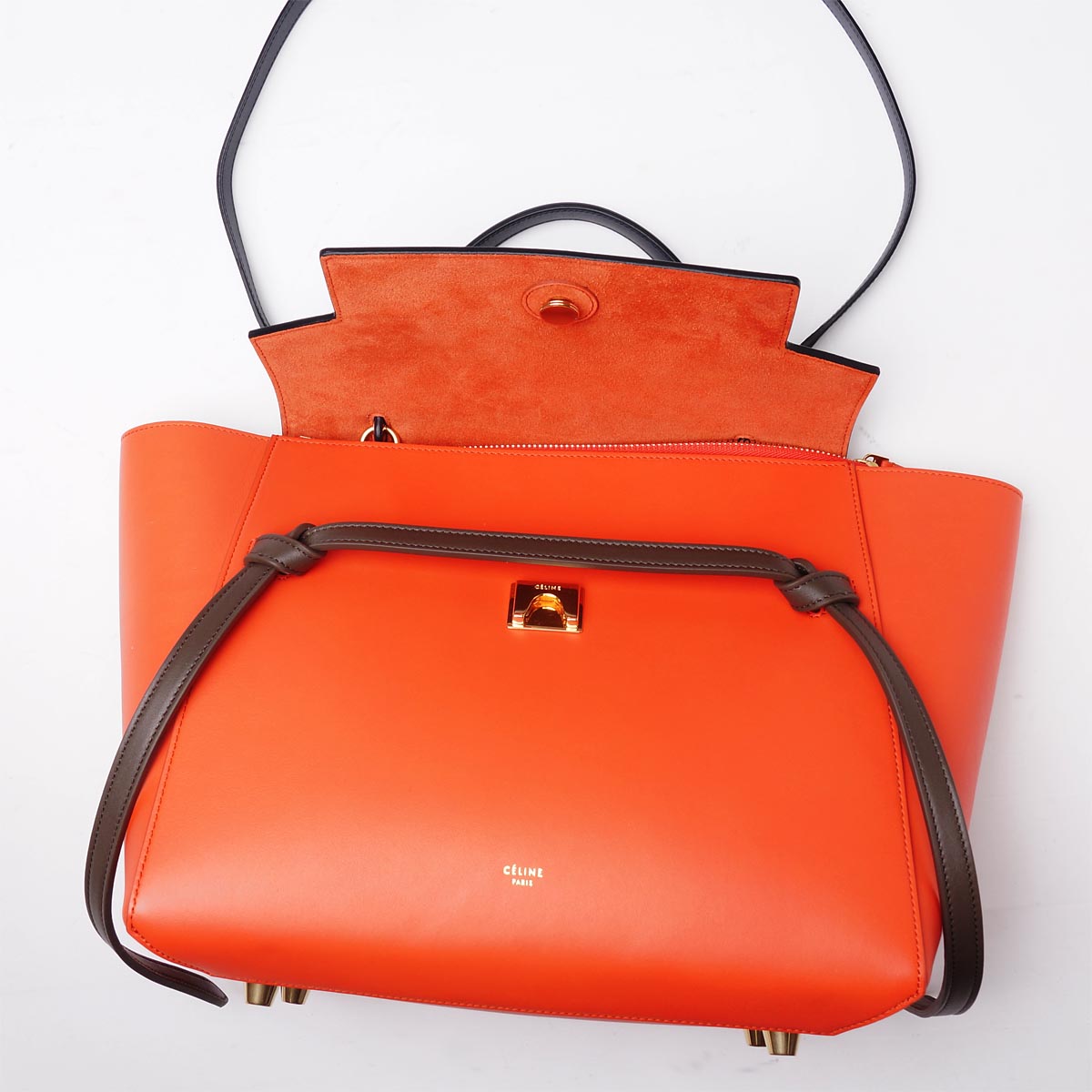 セリーヌスーパーコピー/CELINE/ ハンドバッグ(2WAY仕様)/Belt Bag LEATHER /Burnt Orange マルチカラー系17610 3xve 20bt レディース - 商品画像 6
