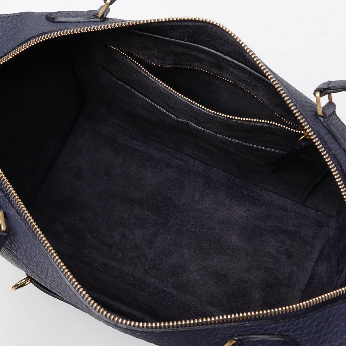 セリーヌスーパーコピー/CELINE/ ボストンバッグ(2WAY仕様)/Ring Small/リング スモール LEATHER /Navy blue ブルー系 17620 3xxb 07oc レディース - 商品画像 10