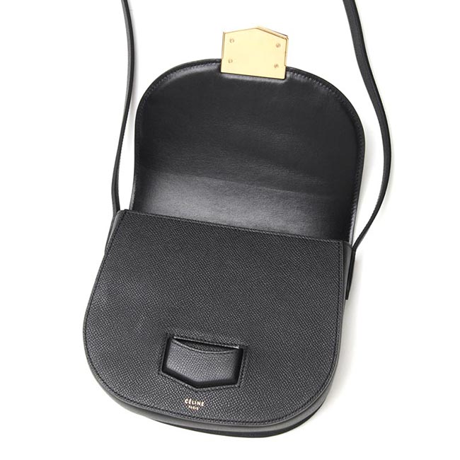 セリーヌコピーショルダーバッグ/トロッター LEATHER /Black ブラック系 レディース17664 3zmb 38no - 商品画像 1