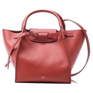 セリーヌコピー CELINE トートバッグ 2WAY レッド レディース ギフト プレゼント レザー 本革 18331 3a4t 27fx Big Bag ビッグ バッグ
