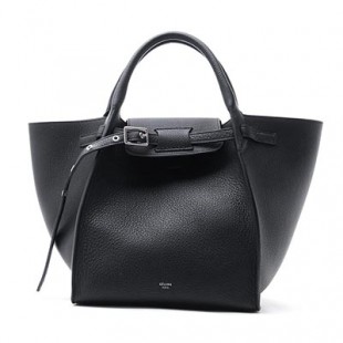 セリーヌ CELINE トートバッグ 2WAY ブラック レディース ギフト プレゼント 通勤 ブラック 黒 クロ レザー 本革 18331 3a4u 38no Big Bag ビッグ バッグ