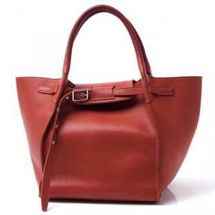 セリーヌ CELINE トートバッグ ブラウン レディース レザー 本革 ワケアリ 18332 3bcj 27cc Big Bag ビッグ バッグ