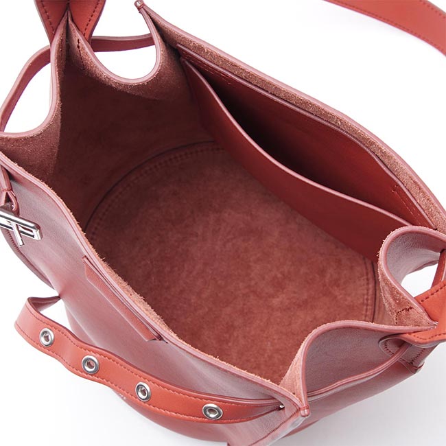 セリーヌスーパーコピー CELINE ショルダーバッグ レッド レディース ギフト プレゼント レザー 本革 通勤 18334 3a4t 27fx Big Bag ビッグ バッグ - 商品画像 5