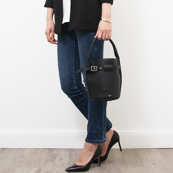 セリーヌ スーパーコピーCELINE バッグ レディース 2WAYハンド/ショルダーバッグ ブラック 黒 NANO BUCKET 18724 3A4U 38NO BLACK スタイル レディース 2WAYハンド/ショルダーバッグ カラー ブ - 商品画像 8
