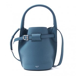 セリーヌスーパーコピー CELINE バケットバッグ 2WAY ブルー レディース ギフト プレゼント レザー 本革 通勤 18724 3a4u 07su Big Bag ビッグ バッグ