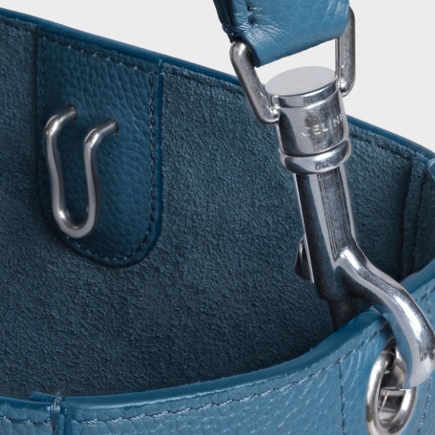 セリーヌスーパーコピー トートバッグ サングル バケット スモール バッグ スレートブルー 189303AH4.07SU - 商品画像 1
