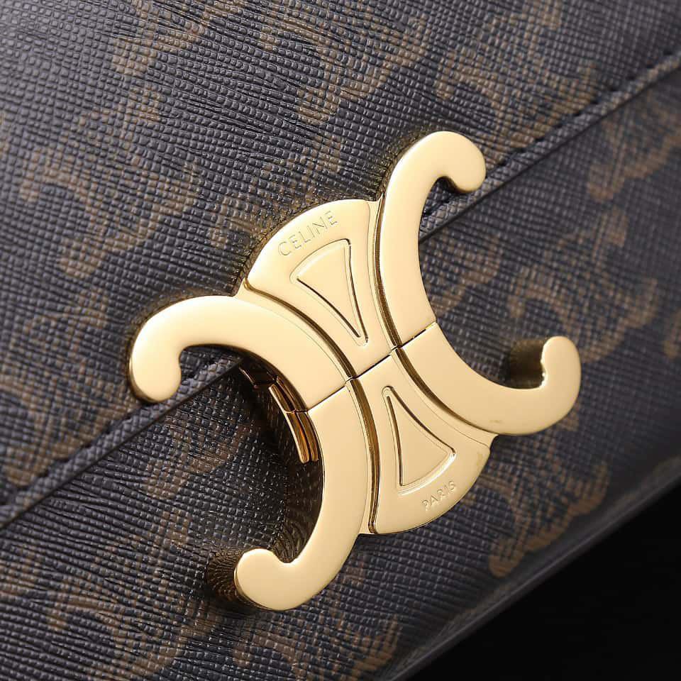 セリーヌ コピー トリオンフキャンバス ショルダーバッグ 194142 - 商品画像 5