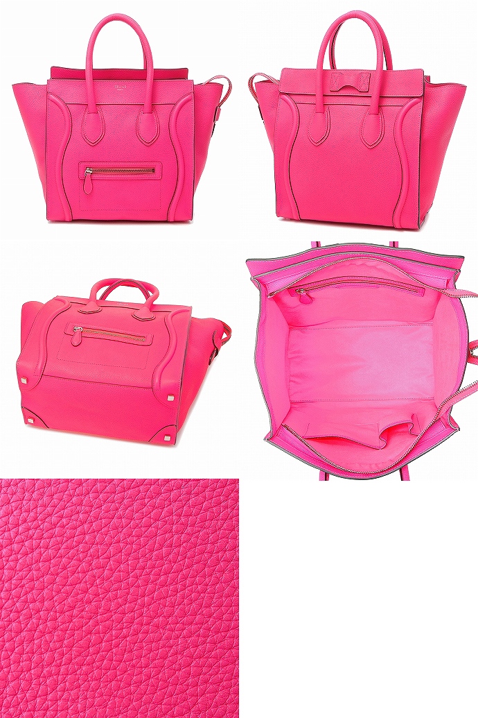 素晴らしいスーパーコピーセリーヌ MINI LUGGAGEトートバッグ 1 6521 3LUG 24FP - 商品画像 2