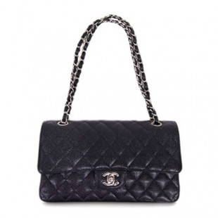 シャネルバッグコピー バッグ CHANEL ショルダーバッグ マトラッセ キャビアスキン CC ブラックxボルドー シルバー金具 A01112 Y01588 C3906 - 商品画像 2