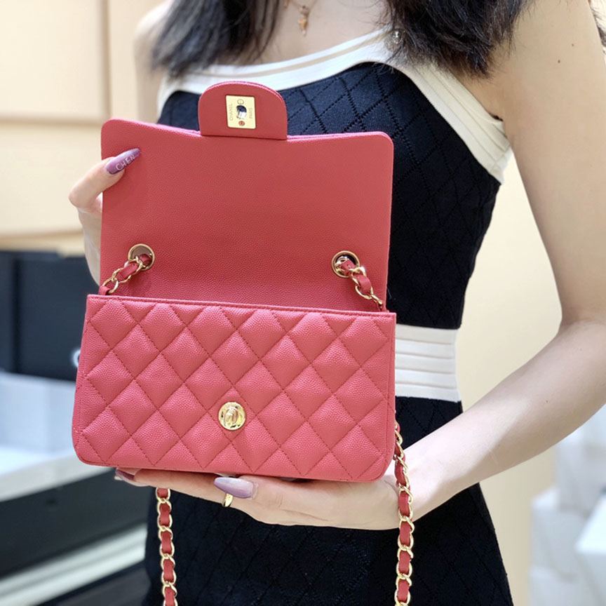 シャネル スーパーコピー Classic Flap Bag ビッグミニ A01116 ピンク - 商品画像 3