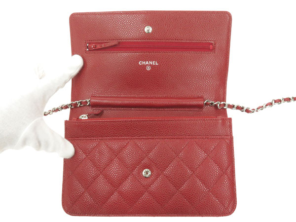 ブランドコピーシャネル チェーンウォレット マトラッセ ココマーク 長財布 A33814 CHANEL 財布 - 商品画像 4