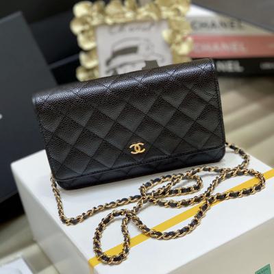 シャネル スーパーコピー WOC 19cm カーフスキン ブラック A33814 - 商品画像 2