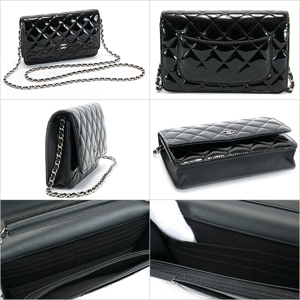 シャネル CHANEL バッグ レディース ショルダーバッグ チェーンショルダーバッグ チェーンウォレット ブラック A33814 Y06830 94305 BLACK - 商品画像 2