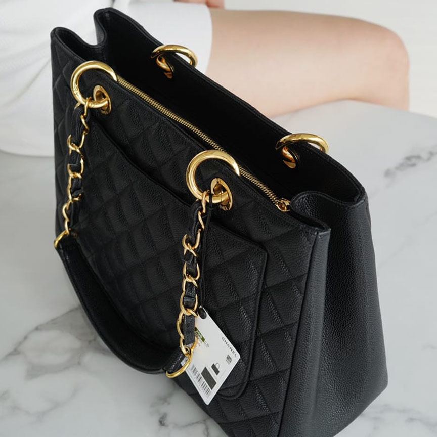 シャネル スーパーコピー トートバッグ Tote GST A50995 ブラック - 商品画像 7
