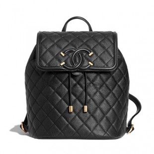シャネルスーパーコピーバックパックスーパーコピー マトラッセ レディース ブラック 黒 キャビアスキン A57090 CHANEL リュックサック ココマーク ゴールド金具 巾着 レザー - 商品画像 2