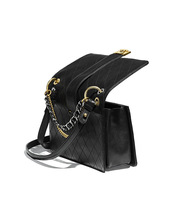 CHANELハンドバッグスーパーコピー チェーン ブラック ショルダー マトラッセ A57578 - 商品画像 4
