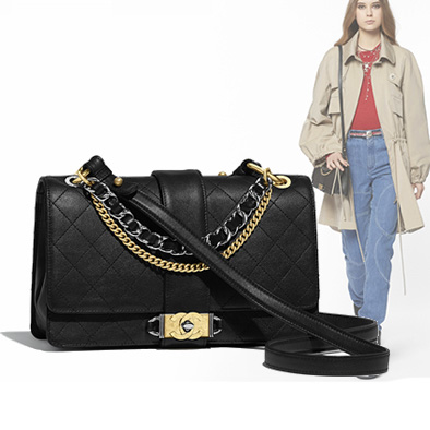 CHANELハンドバッグスーパーコピー チェーン ブラック ショルダー マトラッセ A57578 - 商品画像 1