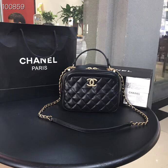 CHANELコピー バニティー バック ショルダー ブラック レッド ベージュA57905 Y83940 94305 - 商品画像 4