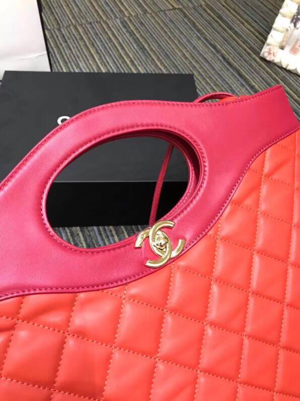 CHANELスーパーコピー シャネル CHANEL 31 ラージ ショッピング バッグ オレンジ レッド A57977 Y83999 K1171 - 商品画像 1