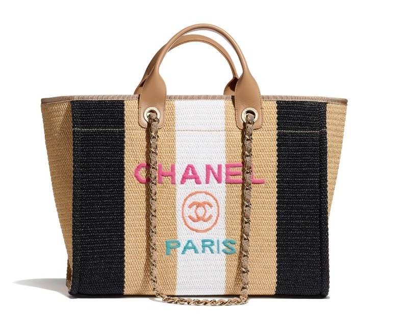 シャネル CHANEL ショッピングバッグ ヴィスコースコットン トートバッグA66941 B01940 N5447 - 商品画像 3
