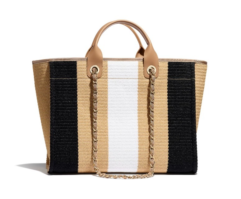 シャネル CHANEL ショッピングバッグ ヴィスコースコットン トートバッグA66941 B01940 N5447 - 商品画像 4