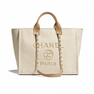 CHANEL シャネル 20SS ドーヴィル トートバッグ ショッピングバッグ A66941 B02914 N6947 - 商品画像 2