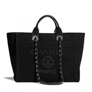 CHANEL シャネル 20SS ドーヴィル トートバッグ ショッピングバッグ A66941 B03181 94305 - 商品画像 2