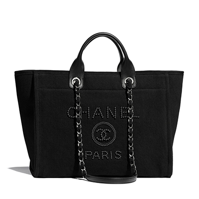 CHANEL シャネル 20SS ドーヴィル トートバッグ ショッピングバッグ A66941 B03181 94305 - 商品画像 5