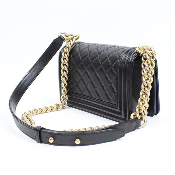 シャネルコピー CHANEL 【ボーイシャネル チェーンショルダーバッグ】 A67085 ラムスキン ブラック ゴールド金具 レディース - 商品画像 6