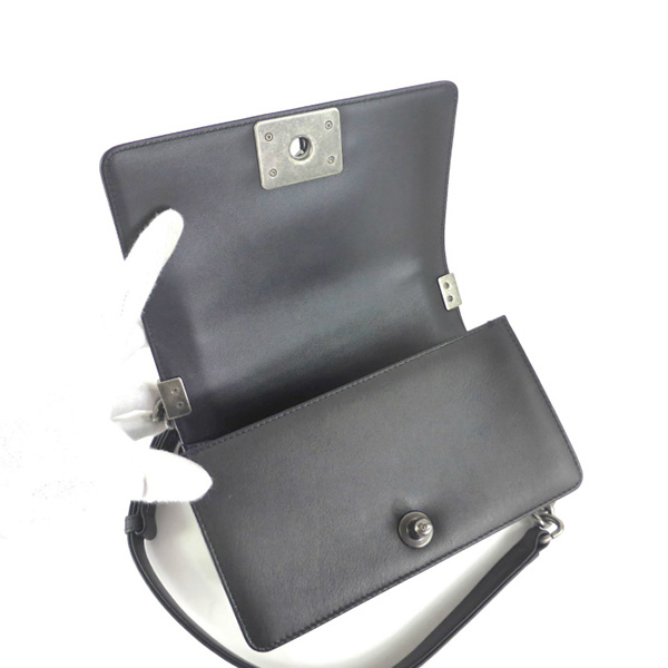 シャネルコピー (CHANEL) ラムスキン マトラッセ Vステッチ ボーイシャネル チェーンショルダー スモール ハンド バッグ A67085 - 商品画像 1