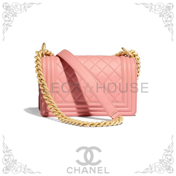 CHANEL シャネル BOY CHANEL スモール ハンドバッグ 2019春夏コレクション ボーイシャネル ピンク A67085 Y09939 N0897 - 商品画像 2