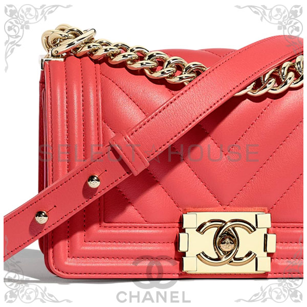 CHANELコピー シャネル BOY CHANEL スモール ハンドバッグ 2019春夏プレコレクション ピンク A67085 Y83793 N0412 - 商品画像 4