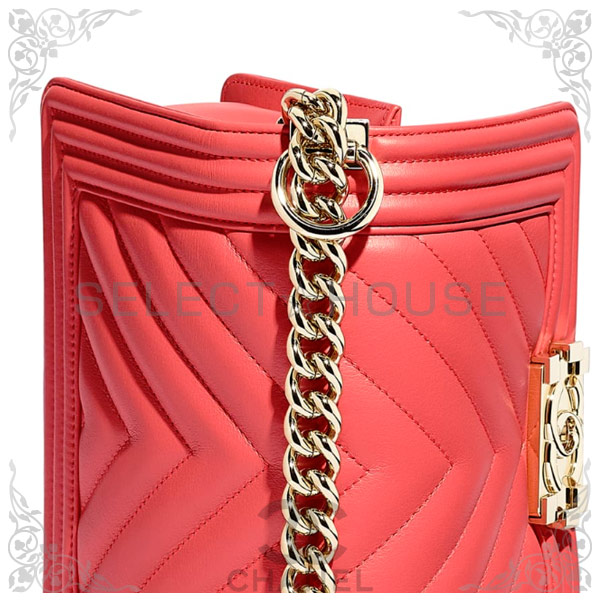 CHANELコピー シャネル BOY CHANEL スモール ハンドバッグ 2019春夏プレコレクション ピンク A67085 Y83793 N0412 - 商品画像 1