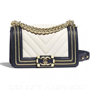 CHANELスーパーコピー シャネル 19Cクルーズコレクション BOY CHANEL スモール ハンドバッグ A67085 Y84156 C5638