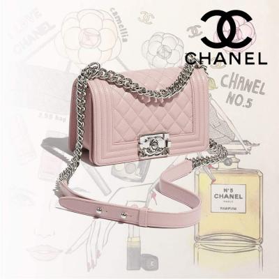 シャネル スーパーコピーBOY CHANEL スモール ハンドバッグ A67085 B15536 NU904 - 商品画像 2
