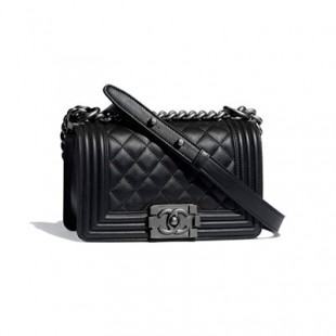 CHANELスーパーコピー シャネル BOY CHANEL スモール ハンドバッグ ブラック A67085 Y09953 94305 - 商品画像 1