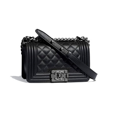 CHANELスーパーコピー シャネル BOY CHANEL スモール ハンドバッグ ブラック A67085 Y09953 94305 - 商品画像 3