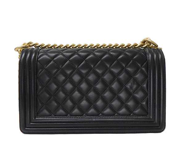 シャネルコピー BOY CHANEL チェーンショルダー ブラック A67086 ボーイシャネル・ハンドバッグ・ロングショルダー・2WAY - 商品画像 7