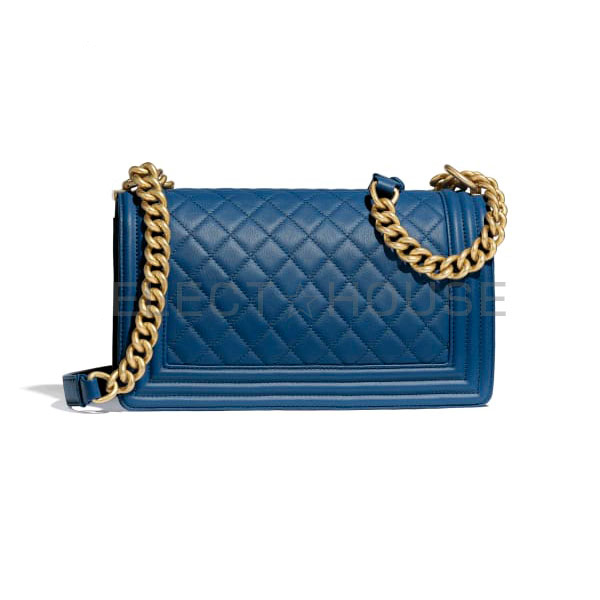 CHANELコピー シャネル BOY CHANEL ハンドバッグ 2019春夏コレクション ボーイシャネル SELECTHOUSE☆セレクトハウス ブルー A67086 Y09939 N0901 - 商品画像 3